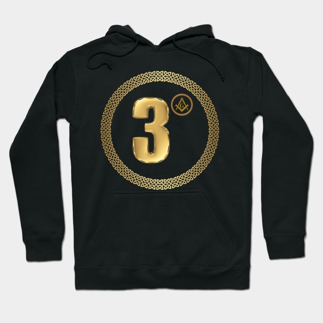 I am a 3rd Degree Master Mason Hoodie by Hermz Designs